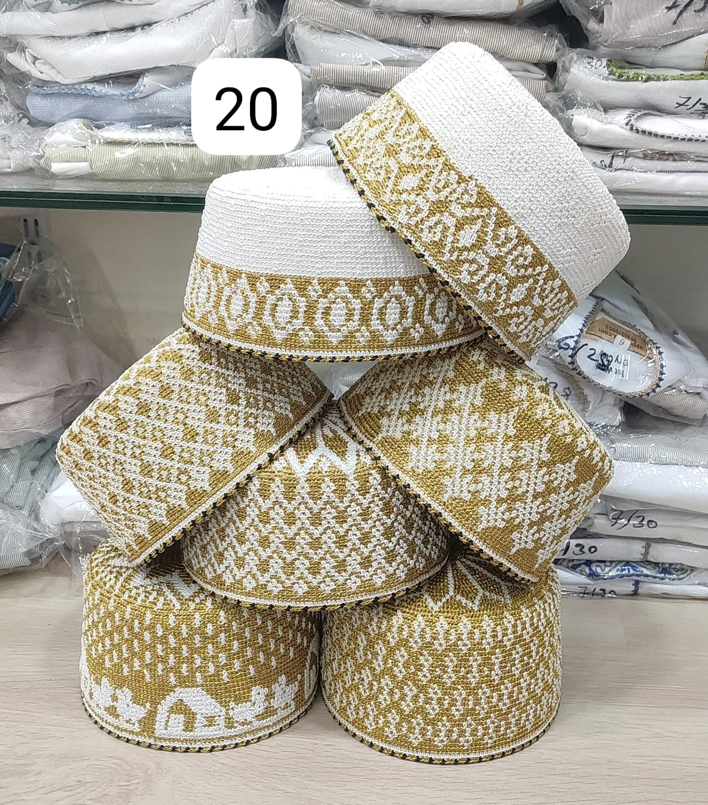  Rs 675 and Kasab Topi Rs 725 with full Astar 
